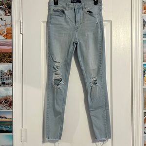 GAP denim high rise universal legging